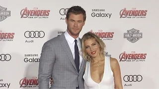 Chris Hemsworth and Elsa Pataky "Avengers: Age of Ultron" World Premiere Red Carpet