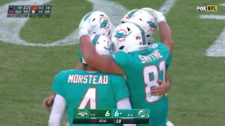 Dolphins game-winner clinches playoffs and eliminates Steelers