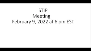 INDOT STIP Town Hall