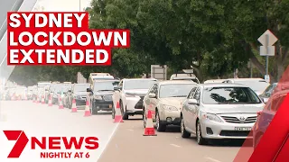 Sydney extends COVID lockdown for two more weeks | 7NEWS