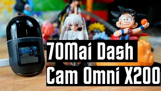 THE BEST IS BETTER🔥 THE FIRST SMART DVR 70mai Dash Cam Omni X200 360° FOV