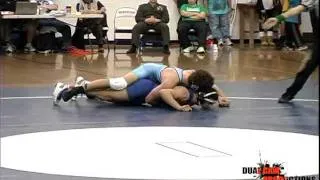 160 lbs: 2012 4A/3A West Finals: Brad Taylor vs Kamen Barnes