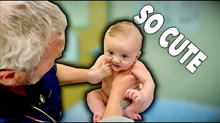 SWEET LITTLE BABY WITH TORTOCOLLIS (Infant Body Work) | Feat. Dee Dee Hoover