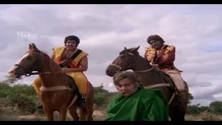 Dheerendra Gopal and Sudheer Kills Udayakumar | Chellida Raktha Kannada Movie Scene |Tiger Prabhakar