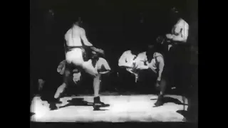 First Boxing Match Ever Filmed: June 1894 Mike Leonard vs Jack Cushing