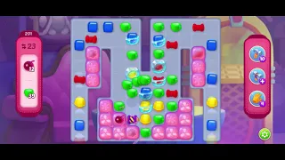 Homescapes  2021 - Level 201 Gameplay || Super Hard Level || Cherry And Green Tile Collectable