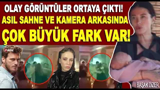 Serenay Sarıkaya ve Kıvanç Tatlıtuğ'un ateşli kamera arkası görüntüler ortaya çıktı! Başak Dizer...!