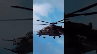 Mi-24 Hind: The Russian Flying Beast #shorts