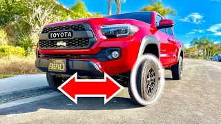 Installing Spacers on the Toyota Tacoma
