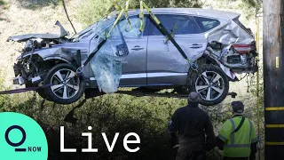 LIVE: Los Angeles Authorities Reveal Cause of Tiger Woods Car Crash