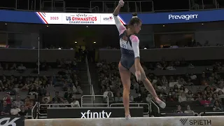 Levi Jung-Ruivivar -  Balance Beam -  2023 Xfinity U.S.  Championships  - Senior Women Day 1