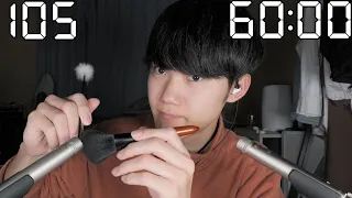 【ASMR】60分で何種類の耳かきできる？ RODE NT5/ ZOOM H6/ 3Dio【SUB】How many Ear Cleaning can you do in 60 minutes?