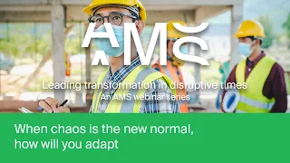 WEBINAR - When chaos is the new normal, how will you adapt