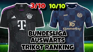 Bundesliga Auswärts Trikot Ranking 2023/24: Wer hat das schönste ? 🤩  Wer das hässlichste ? 🤮