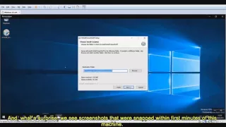 A Russian guy installs Windows 10