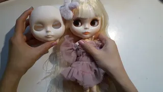customising Icy bluth from aliexpress full process