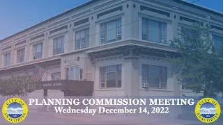 City of Anacortes - Planning Commission Meeting (12/14/22)