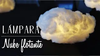 Cómo hacer una LÁMPARA DE NUBE| Recicla tus BOTELLAS de plástico| Manualidad Fácil y Económica| DIY