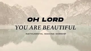 OH LORD YOU ARE BEAUTIFUL || INSTRUMENTAL SOAKING WORSHIP || PIANO & PAD PRAYER SONG