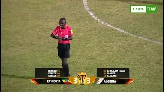 إثيوبيا 3-3 الجزائر 2016/03/29 الجولة 4 | تصفيات كأس أمم أفريقيا 2017