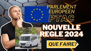 PTAC NOUVELLE RÈGLE 2024: PERMIS B A 4,250T : QUE FAIRE