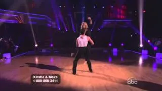 Kristie Alley and Maksim Chmerkovskiy Dancing with the Stars final freestyle