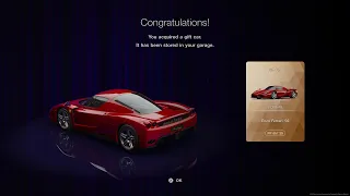 Over 7 Month finally got Ferrari Enzo Invitation Exclusive "4 Star Roulette Ticket" - GT7