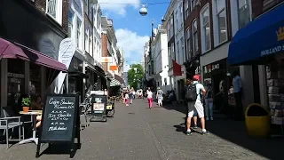 The Hague (Den Haag): Walking from central station to shopping center