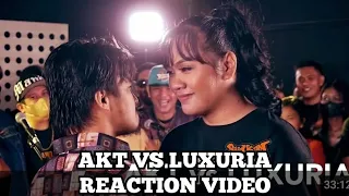 AKT vs LUXURIA PRODUCER REACTION