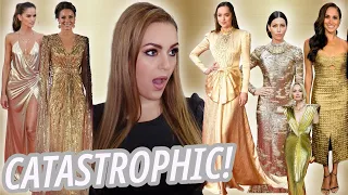 SHINING, SHIMMERING...NOT ALL SPLENDID! METALLIC DRESSES GONE WRONG TOP 10 WORST & TOP 5 BEST #style