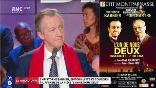 Le Grand Oral de Christophe Barbier - Les Grandes Gueules RMC