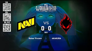 Natus Vincere vs. ASAKURA - PGL Wallachia Season 1: Eastern Europe Closed Qualifier - BO3 @4liver