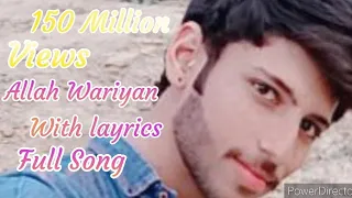 Allah Waariyan Yariyan Video Song