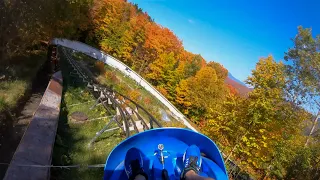 Cliffside Coaster | Mt Van Hoevenberg | Lake Placid New York | Full On-Ride POV in 4K