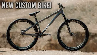 Bike Build: NEW CUSTOM DIRTJUMP BIKE for AUDI NINES! (First Test Session)