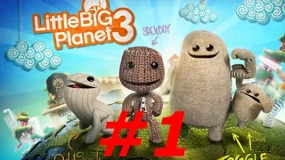 LittleBigPlanet 3 - Прохождение игры на русском - Кооператив [#1] PS4 Pro 1080p