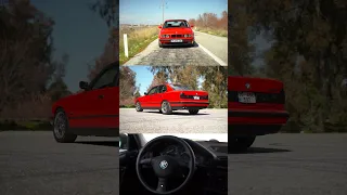 BMW E34 520i Pure M50 Exhaust Sound