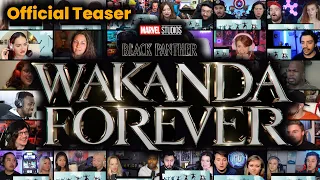 Black Panther: Wakanda Forever - Official Teaser || REACTION MASHUP || Marvel Studios’