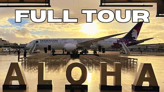 Hawaiian Airlines Boeing 787-9 Dreamliner | Full Tour | Kapuahi N781HA | Leihōkū Suites