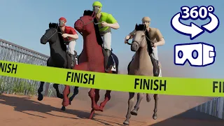 🐴HORSE RACE 360° - VR Video