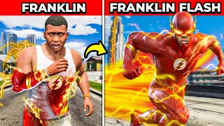 TRANSFORMEI O FRANKLIN NO FLASH!! (Gta 5)