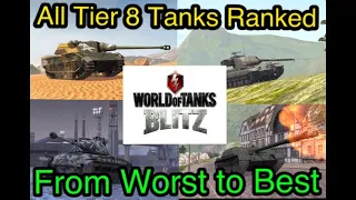 All Tier 8 Tanks Ranked From Worst to Best