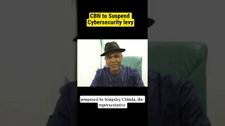 House of Representatives Challenges CBN on Cybersecurity Levy #youtubeshorts