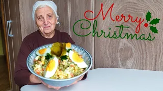 Traditional Lithuanian White Salad - English Subtitles