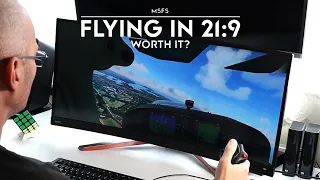 Microsoft Flight Simulator - BenQ Mobiuz EX3415R - Is Ultrawide Worth It?