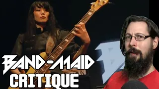 Band Maid Reaction THRILL Live - Guitar Tutor Breakdown & Analysis