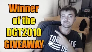 Winner of the DGT2010 Giveaway is..... + a nice Tal Game
