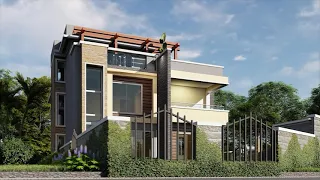 Design Your Modern Dream Home: Flat Roof House, 4 Bedrooms, Low Cost by Archabitive Construction AHC