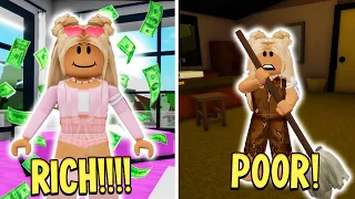 SPOILED BRAT FAKES BEING RICH!! **BROOKHAVEN ROLEPLAY** | JKREW GAMING