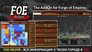 Обзор расширения Foe Helper - вся информация о твоем городе в Forge of Empires в одном месте!